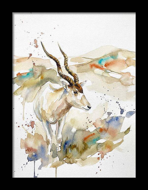 Addax In Watercolor Splendor 1