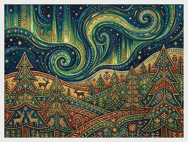 Aurora Borealis Dreamscape 1
