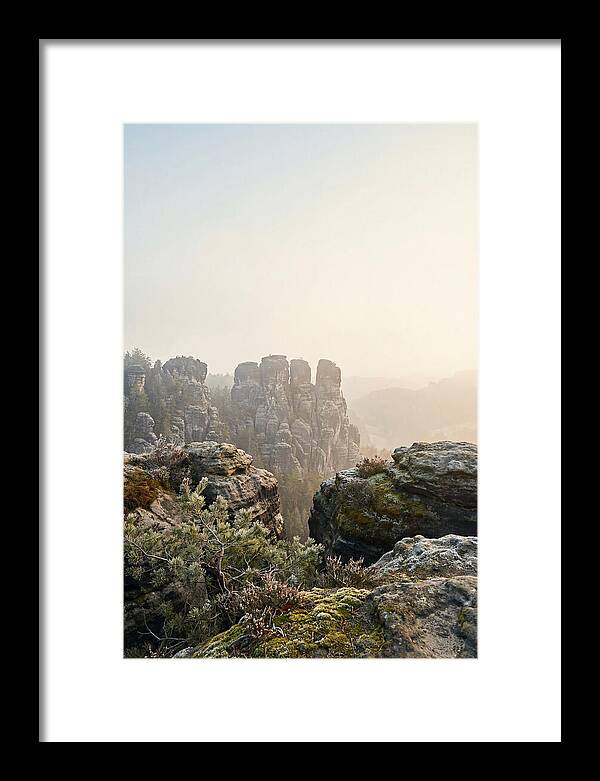 Bastei Rock Formation Tranquility 1