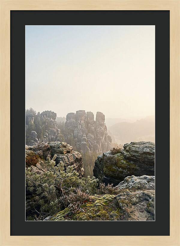 Bastei Rock Formation Tranquility 1