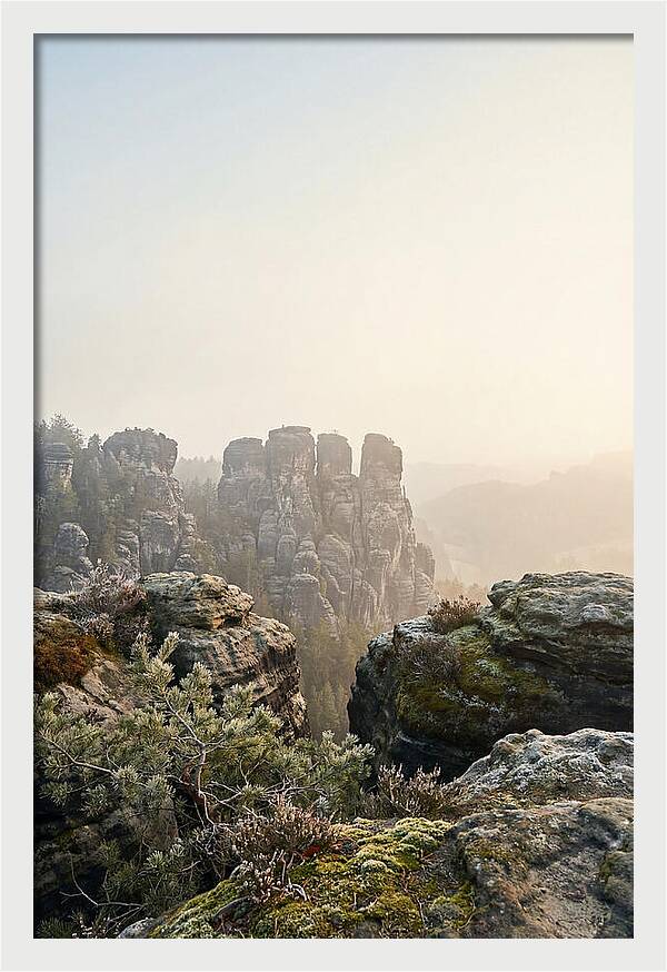 Bastei Rock Formation Tranquility 1