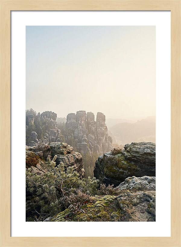 Bastei Rock Formation Tranquility 1
