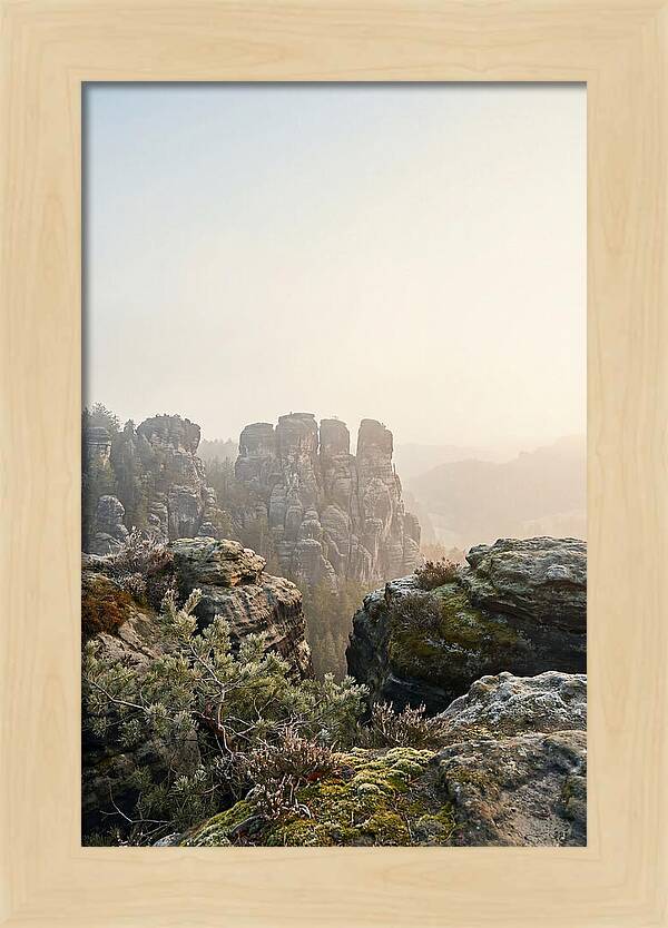 Bastei Rock Formation Tranquility 1
