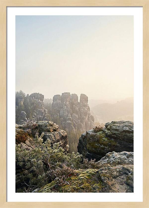 Bastei Rock Formation Tranquility 1