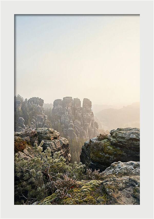 Bastei Rock Formation Tranquility 1