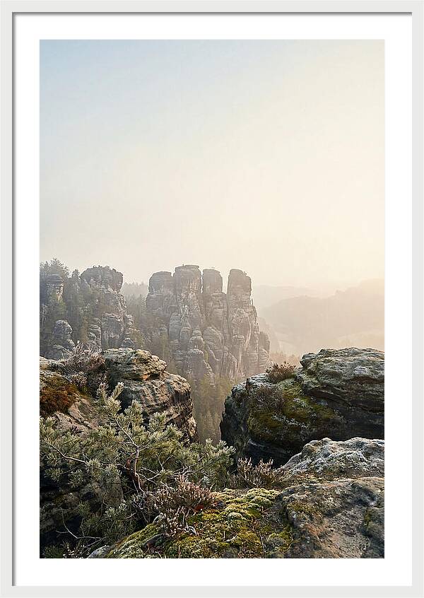 Bastei Rock Formation Tranquility 1