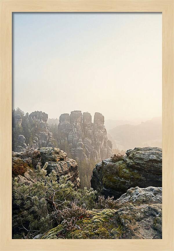 Bastei Rock Formation Tranquility 1