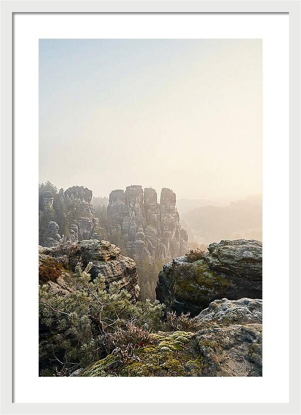 Bastei Rock Formation Tranquility 1