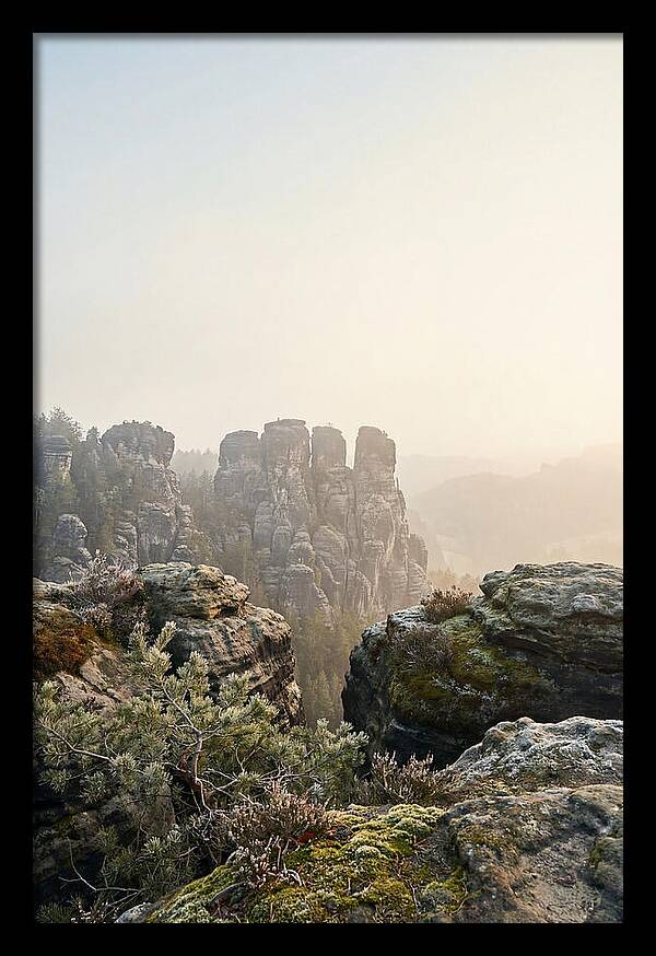 Bastei Rock Formation Tranquility 1