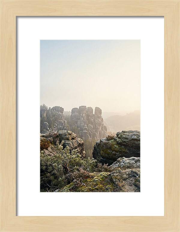 Bastei Rock Formation Tranquility 1