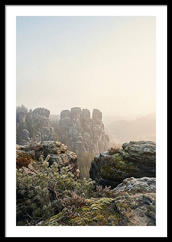 Bastei Rock Formation Tranquility 1
