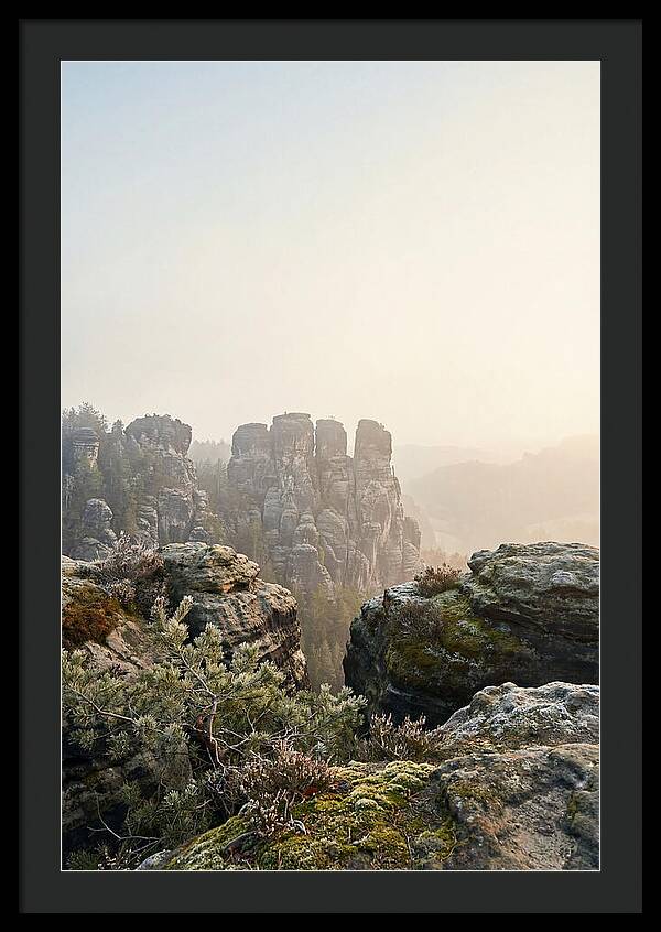 Bastei Rock Formation Tranquility 1