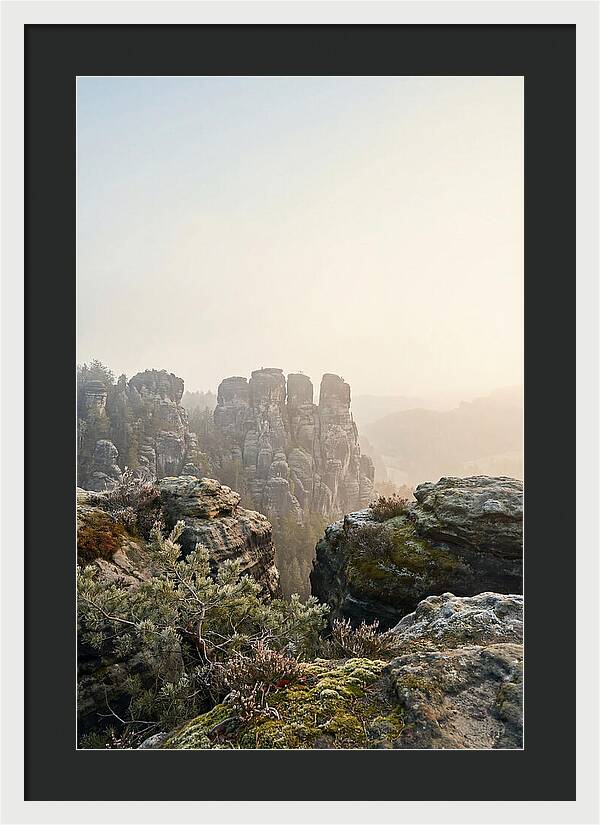 Bastei Rock Formation Tranquility 1