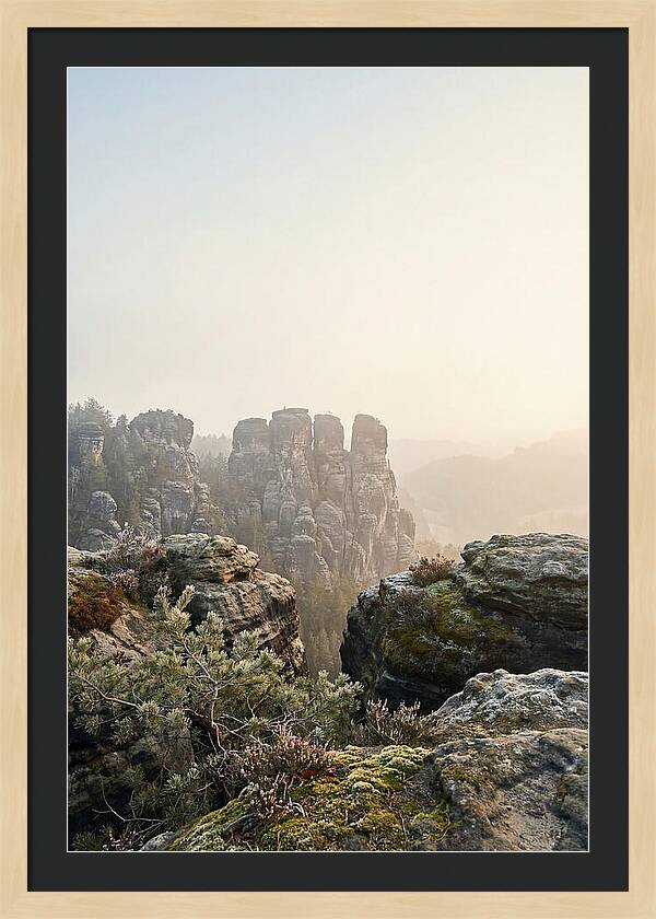 Bastei Rock Formation Tranquility 1