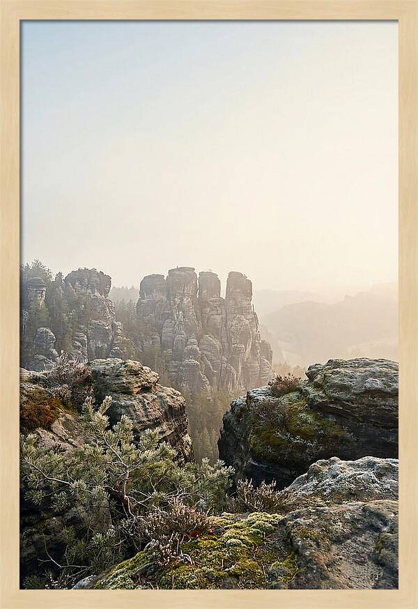 Bastei Rock Formation Tranquility 1