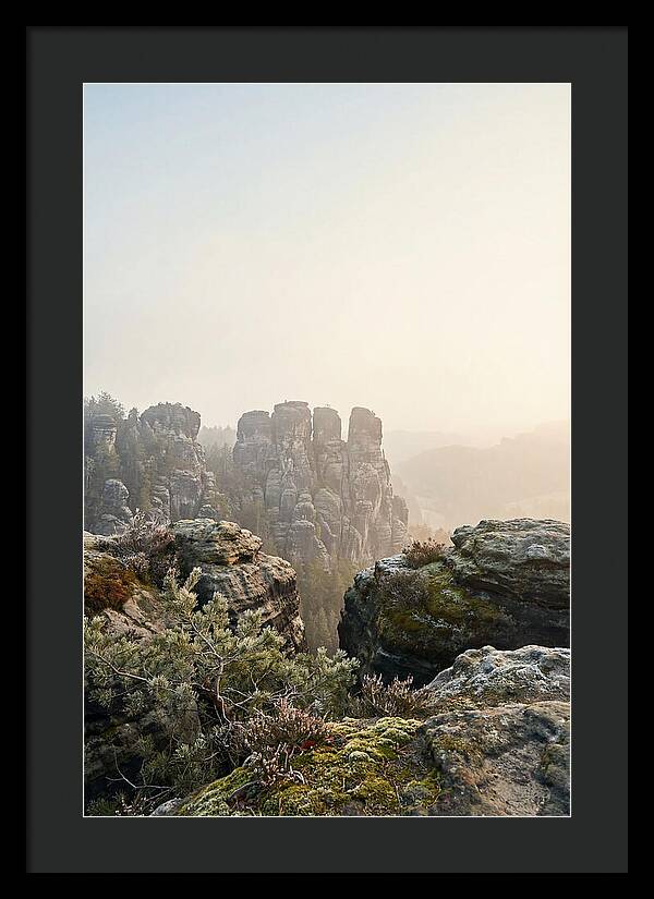 Bastei Rock Formation Tranquility 1
