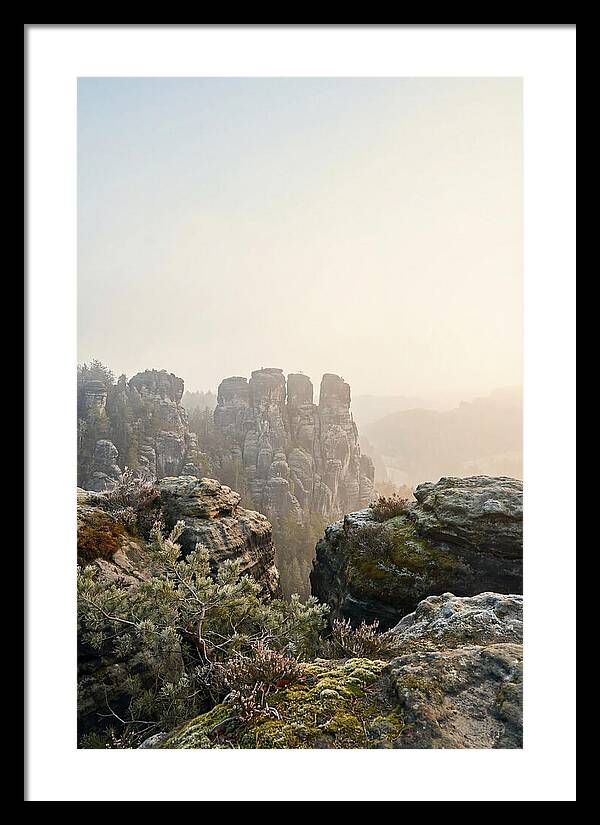 Bastei Rock Formation Tranquility 1