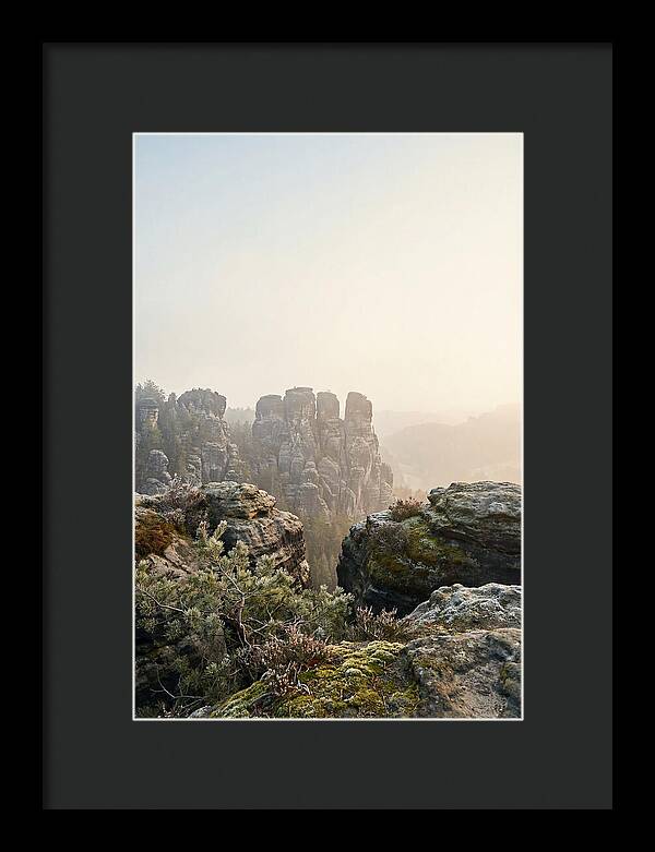 Bastei Rock Formation Tranquility 1