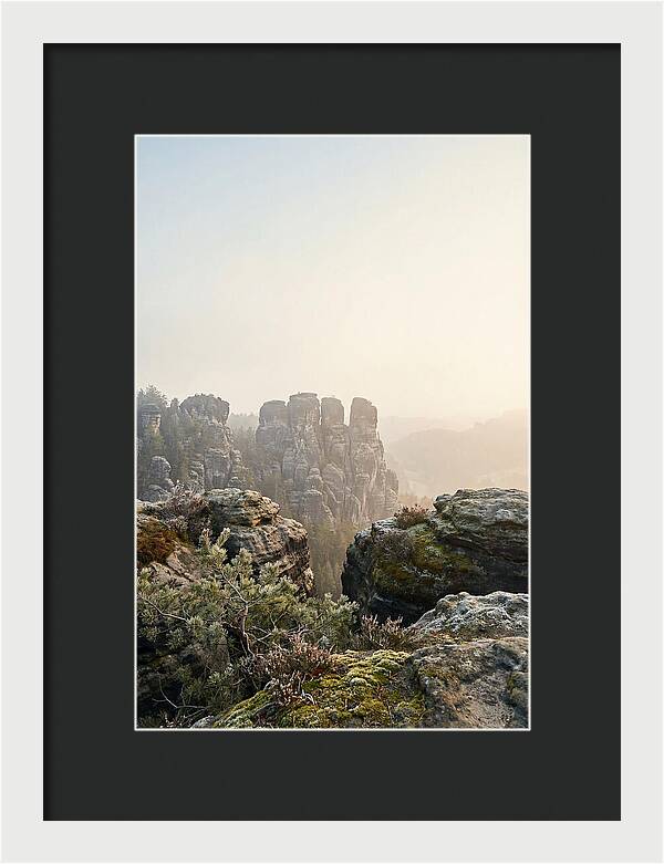 Bastei Rock Formation Tranquility 1