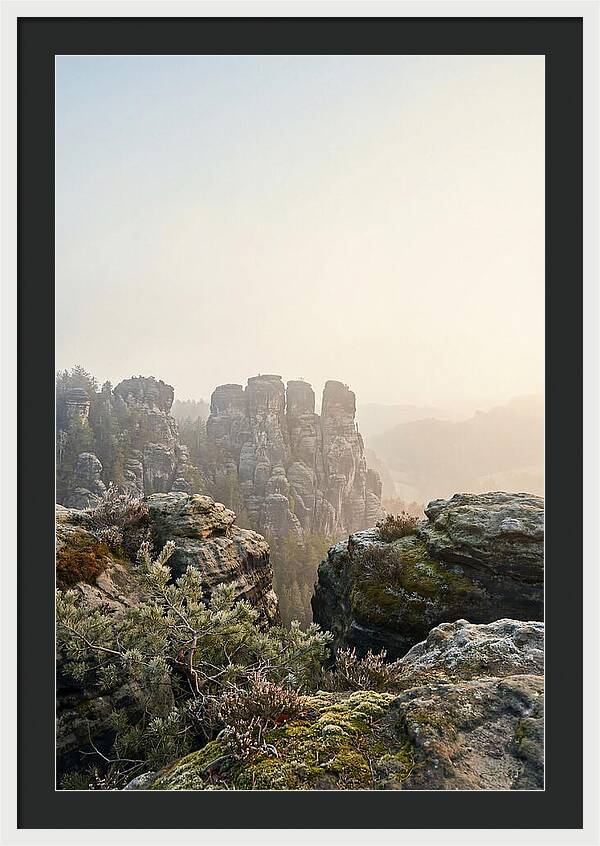 Bastei Rock Formation Tranquility 1