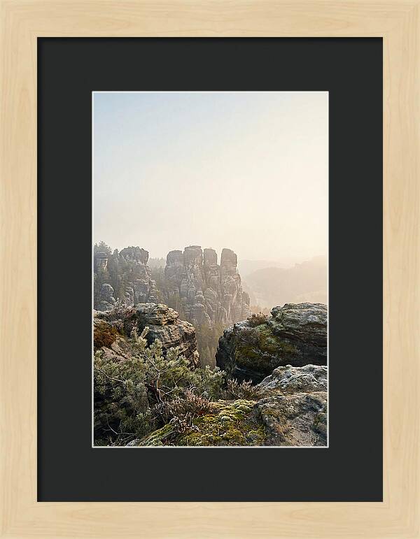 Bastei Rock Formation Tranquility 1