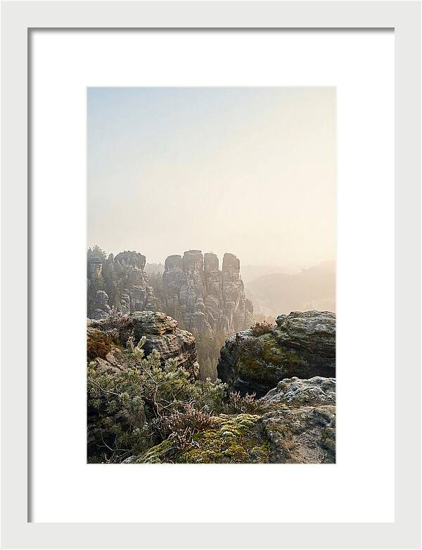 Bastei Rock Formation Tranquility 1