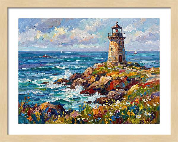Coastal Beacon At 1
