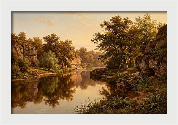 Serene Waterscape Harmony 1