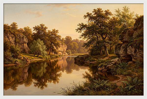 Serene Waterscape Harmony 1