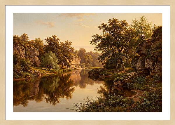 Serene Waterscape Harmony 1