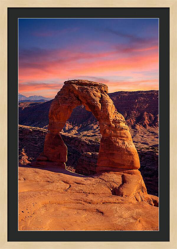 Sunset Serenity At Delicate Arch 1