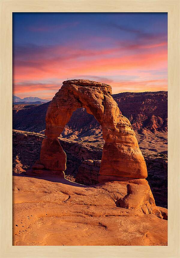 Sunset Serenity At Delicate Arch 1