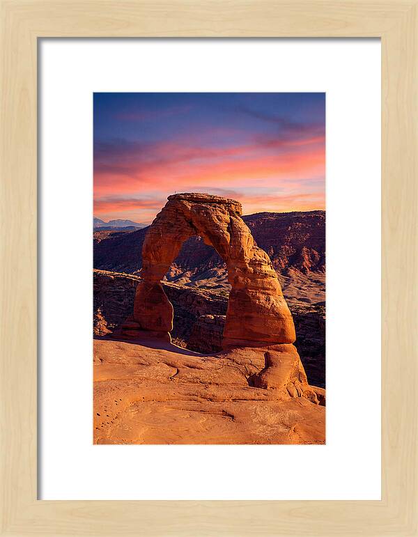 Sunset Serenity At Delicate Arch 1