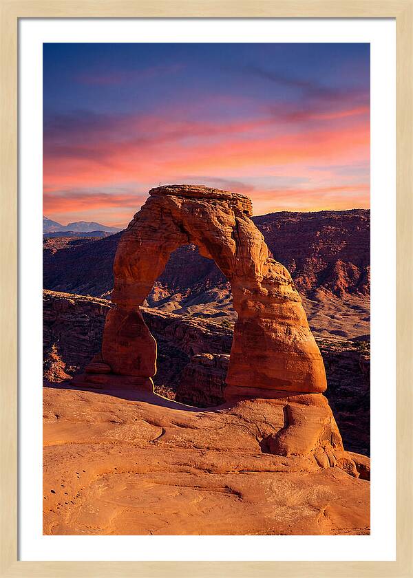 Sunset Serenity At Delicate Arch 1