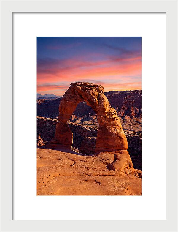 Sunset Serenity At Delicate Arch 1