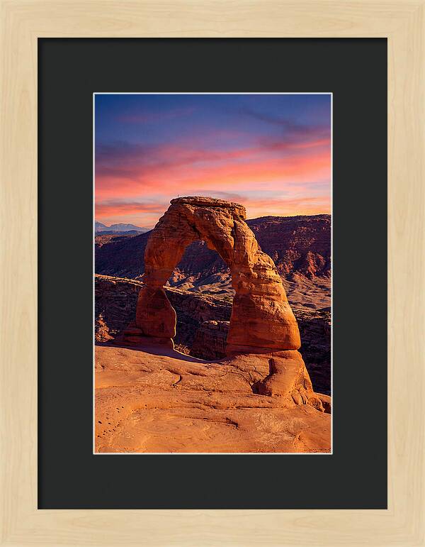 Sunset Serenity At Delicate Arch 1