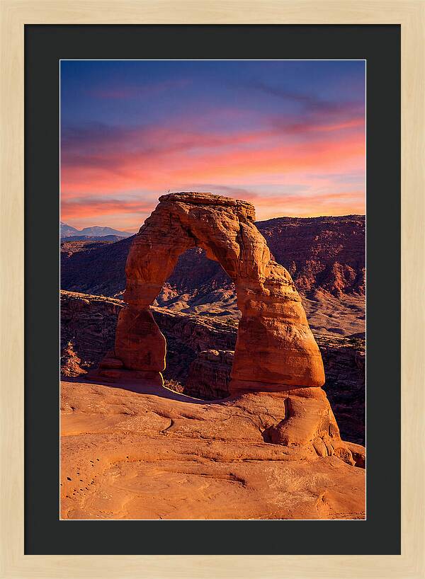 Sunset Serenity At Delicate Arch 1