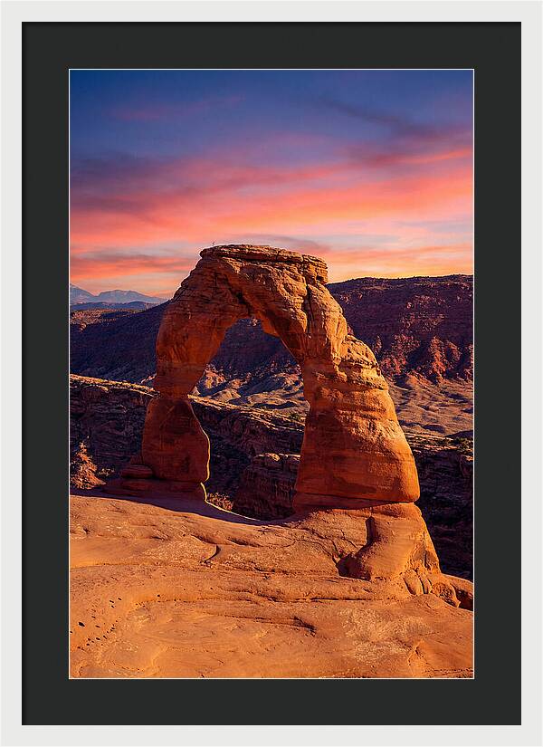 Sunset Serenity At Delicate Arch 1