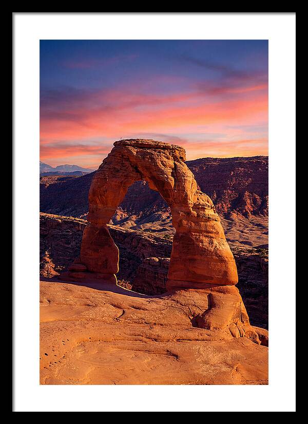 Sunset Serenity At Delicate Arch 1