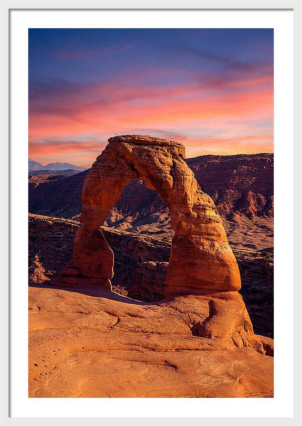 Sunset Serenity At Delicate Arch 1
