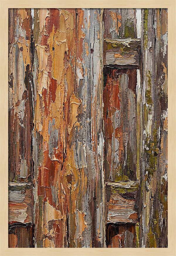Weathered Wooden Fence 1