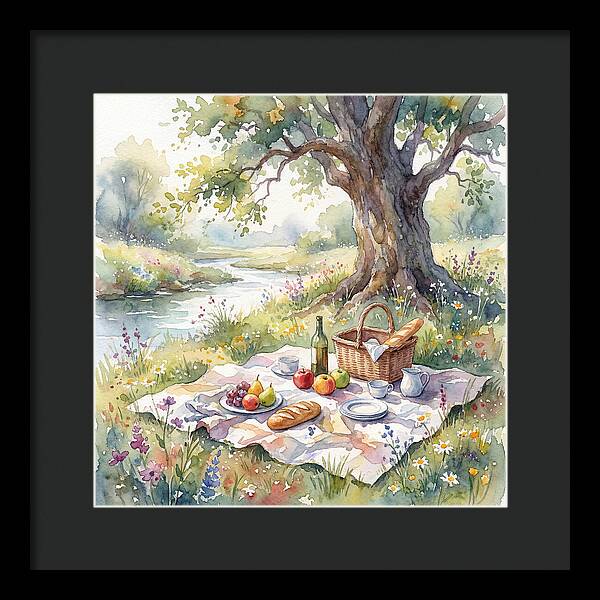 A Serene Picnic Under The Tree