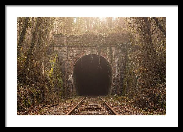 Abandoned Railway Tunnel Entrance
