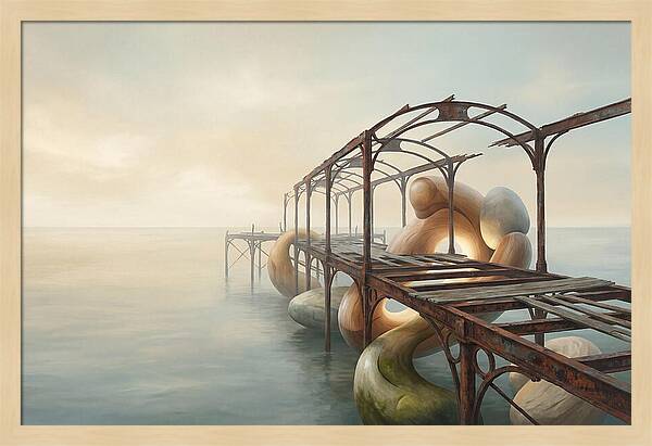 Abandoned Seaside Pier