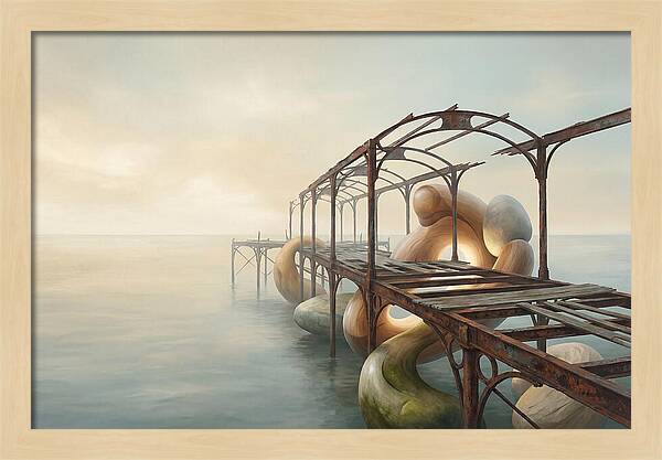 Abandoned Seaside Pier