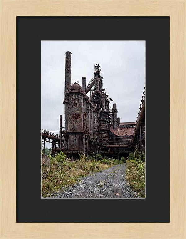 Abandoned Steel Mill Ruins
