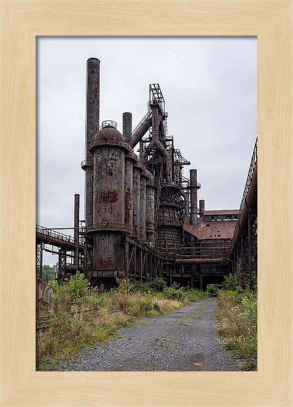 Abandoned Steel Mill Ruins