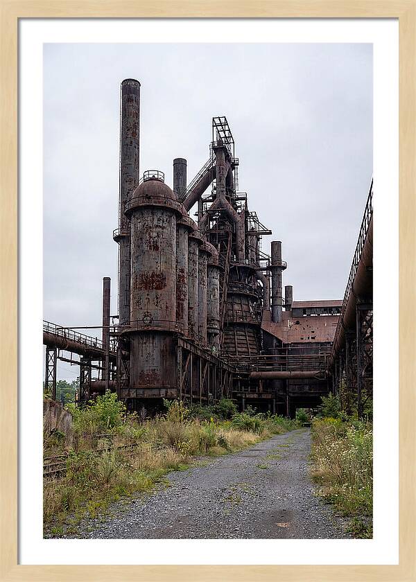 Abandoned Steel Mill Ruins