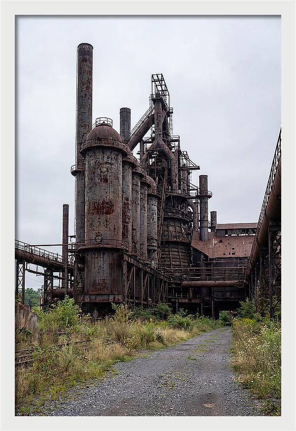 Abandoned Steel Mill Ruins