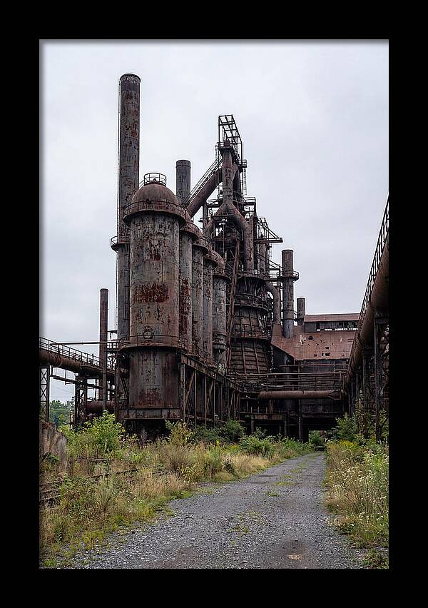 Abandoned Steel Mill Ruins